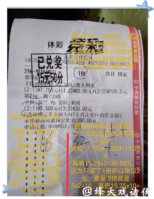 世界杯竞彩技术流与运气流的平衡点